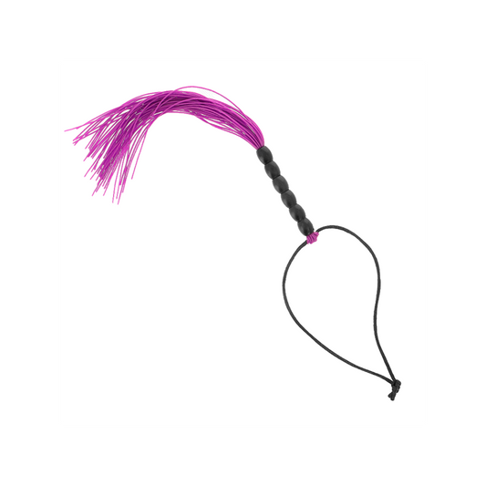 Látigo Mini Con Agarre 6 Bolas Morado