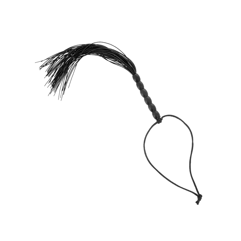 Látigo Mini Con Agarre 6 Bolas Negro