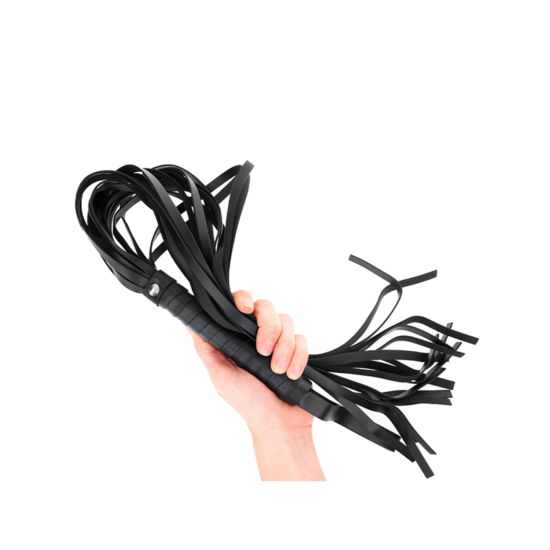 Látigo Cola Larga Negro