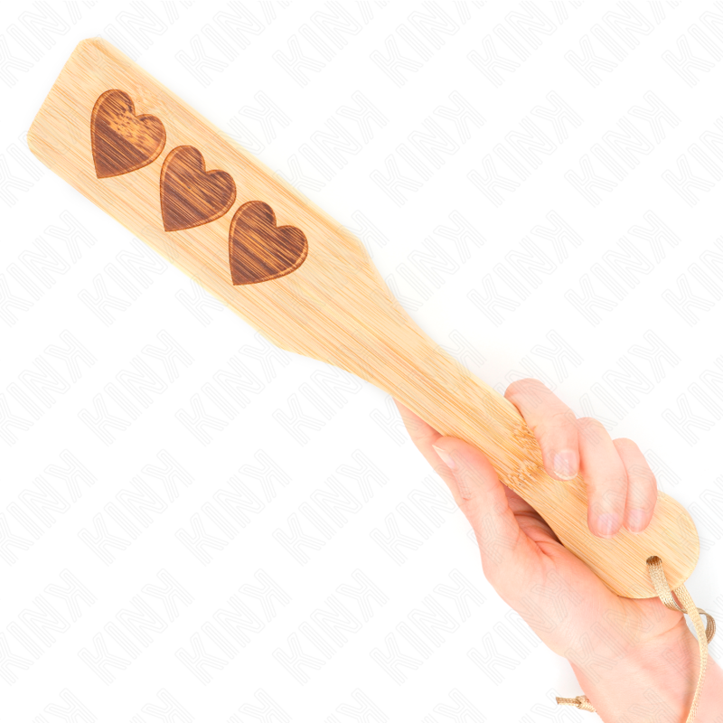 Pala Bambú Corazón