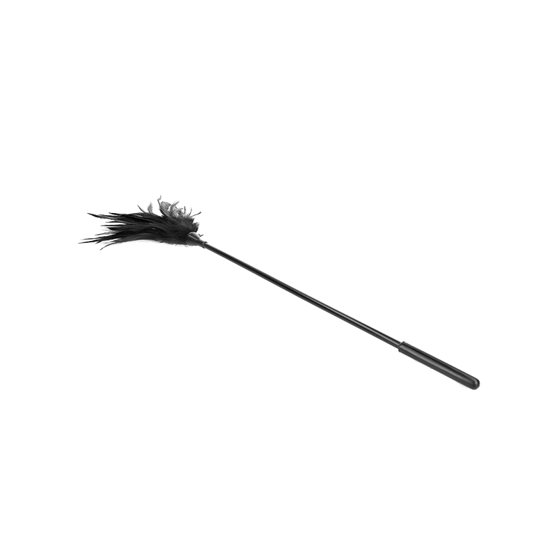 Plumas Múltiples Para Cosquillas Negro 45 Cm