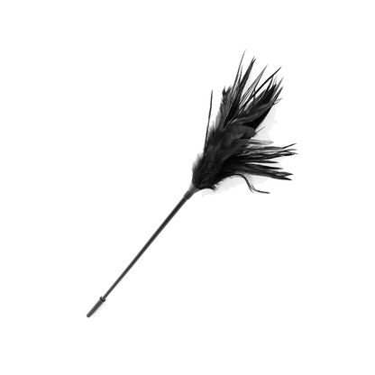 Plumas Múltiples Para Cosquillas Negro 45 Cm