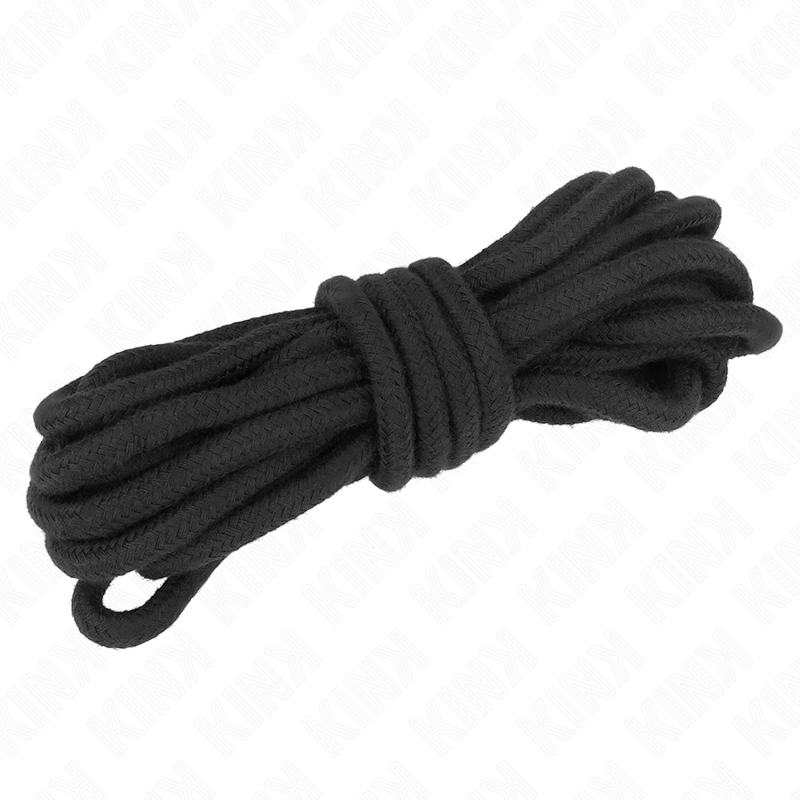 Cuerda De Algodón 10 Metros Negro