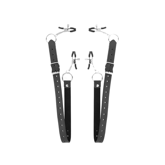 Pinzas Para Clítoris 4 Enganches Ajustable 34-48 Cm