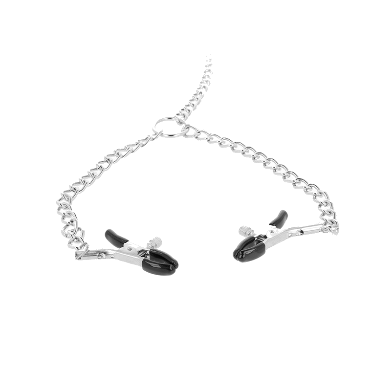 Pinzas Para Pezones Doble 32 Cm Con Cadenas 14 Cm