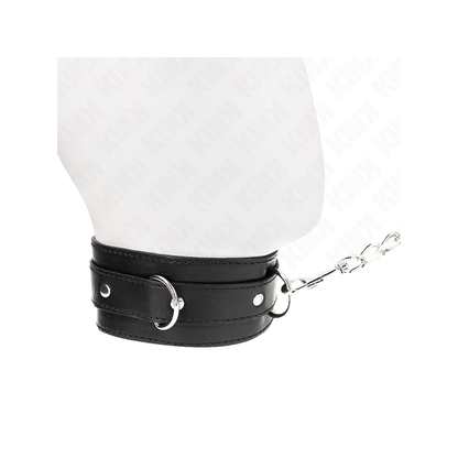 Collar Con Correa 65 Cm Negro 54 X 4.5 Cm