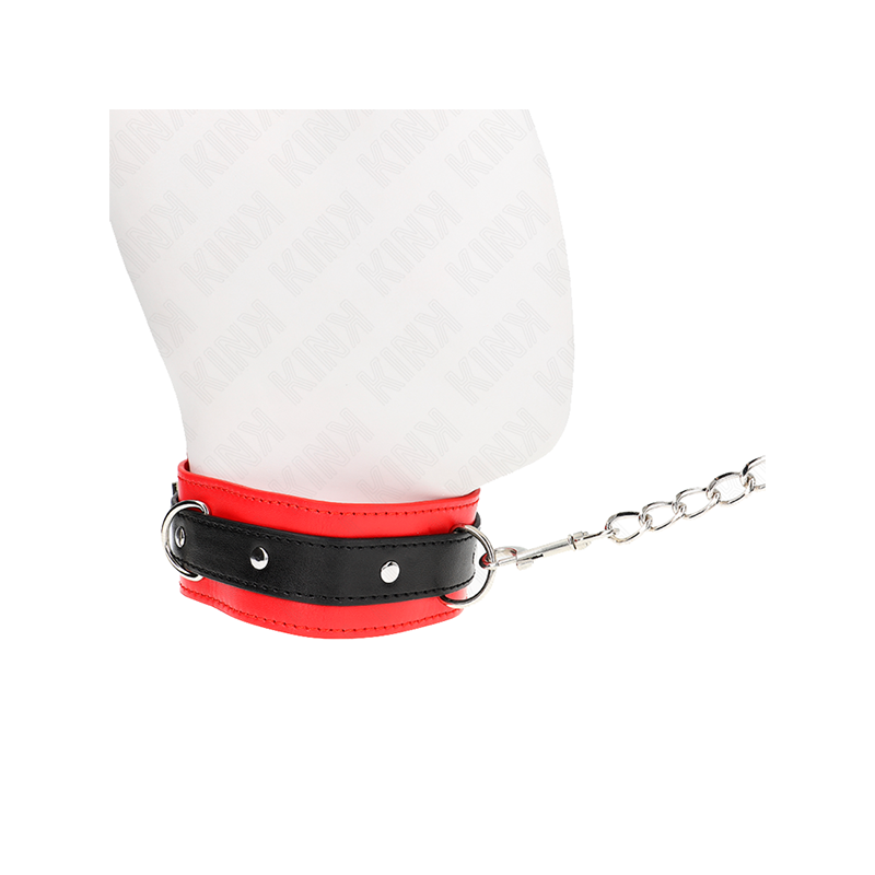 Collar Con Correa 65 Cm Modelo Básico Modelo 3 Rojo 53 X 5 Cm
