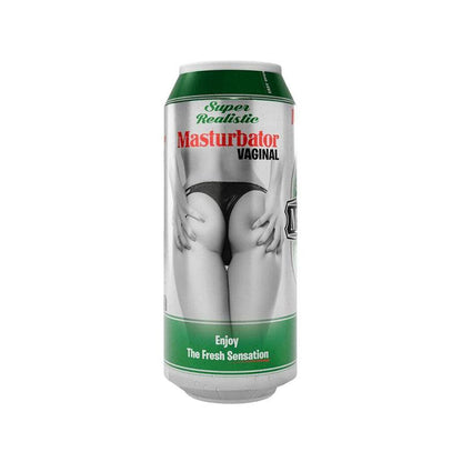 Masturbator Vaginal Lata Cerveza