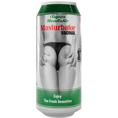 Masturbator Vaginal Lata Cerveza