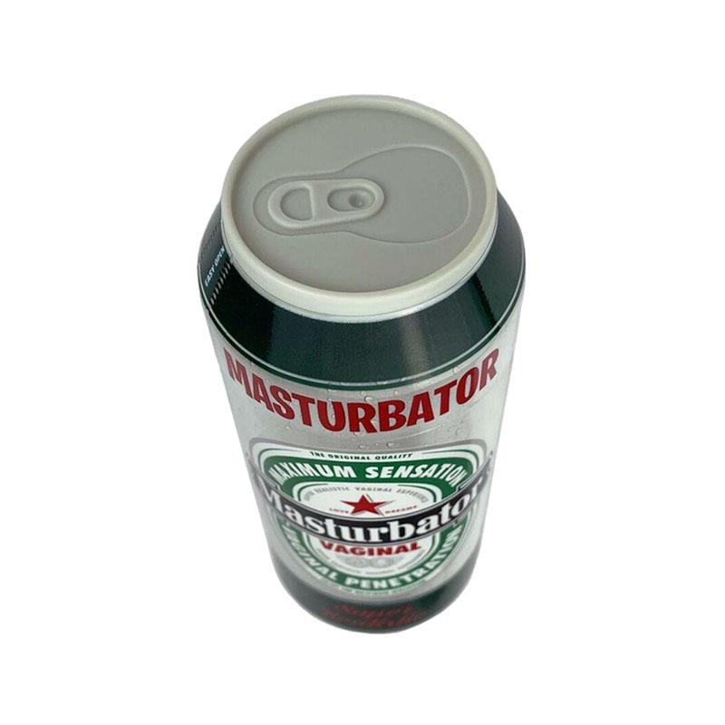 Masturbator Vaginal Lata Cerveza