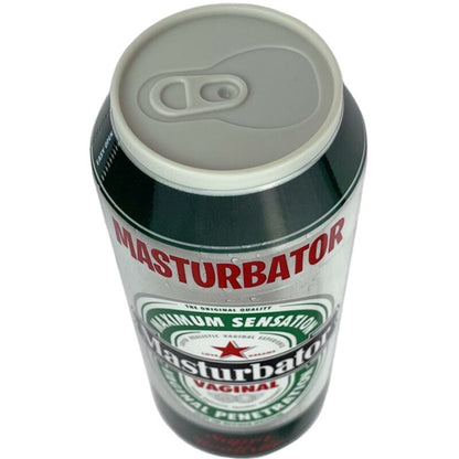 Masturbator Vaginal Lata Cerveza