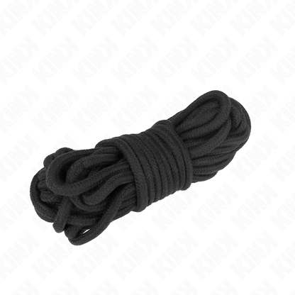 Cuerda De Algodón 5 Metros Negro