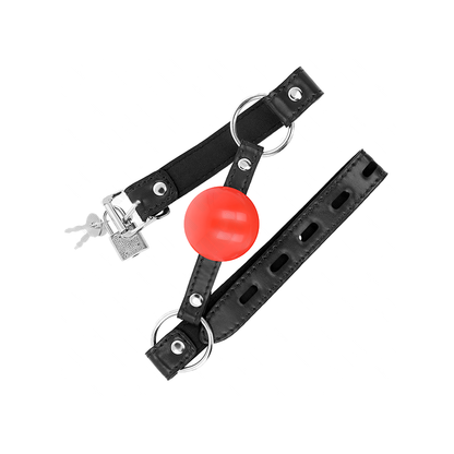 Mordaza De Bola 4 Cm Tpe Rojo 60 X 2 Cm