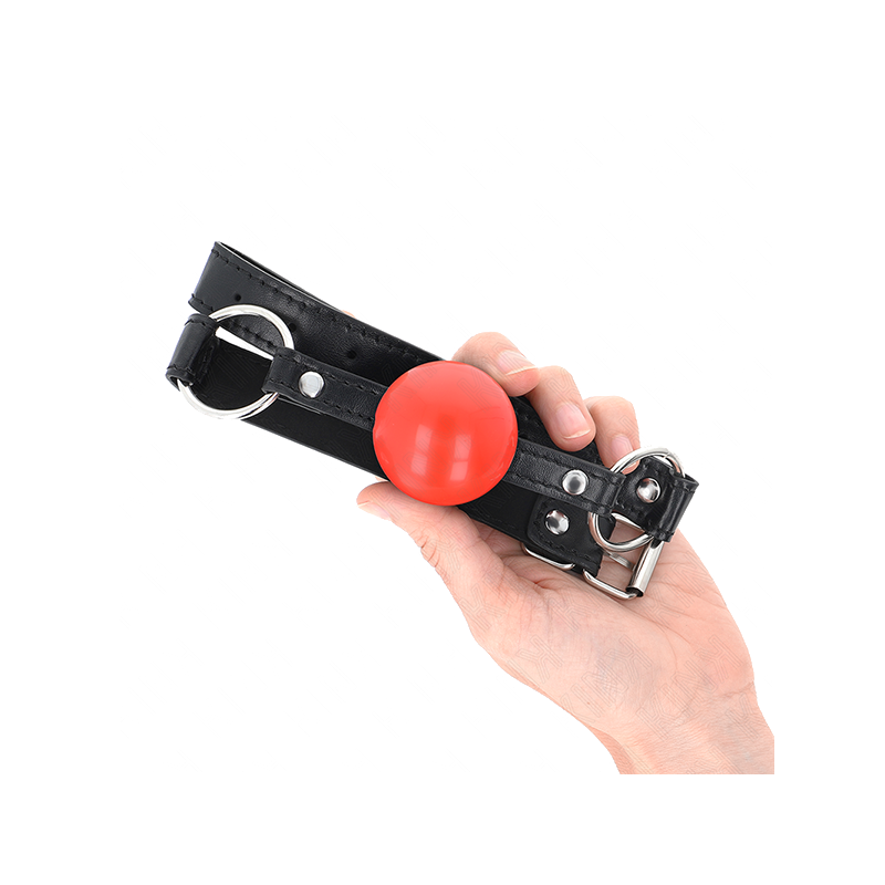 Mordaza De Bola 4 Cm Tpe Rojo 60 X 2 Cm