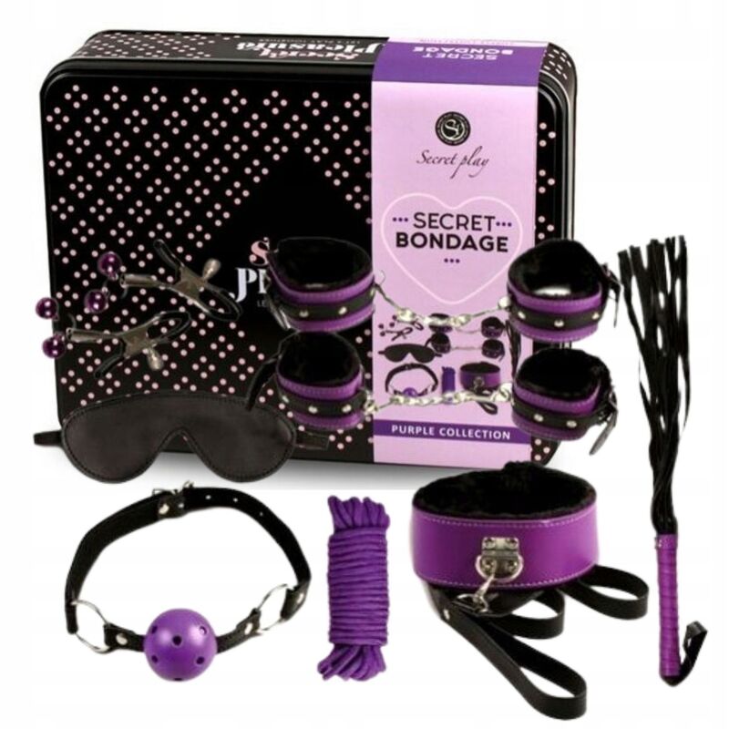 Set 8 Piezas BDSM Purple Collection