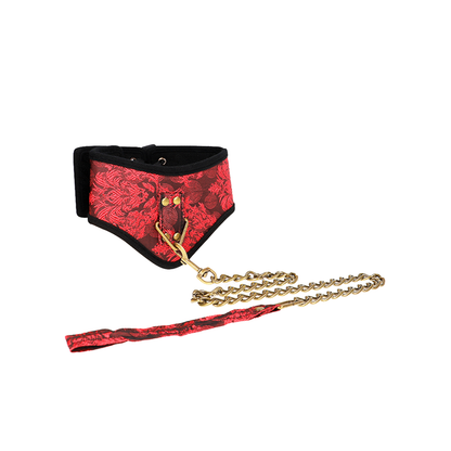 Collar Con Correa De Encaje 75 Cm Modelo Scandal 44 X 10 Cm