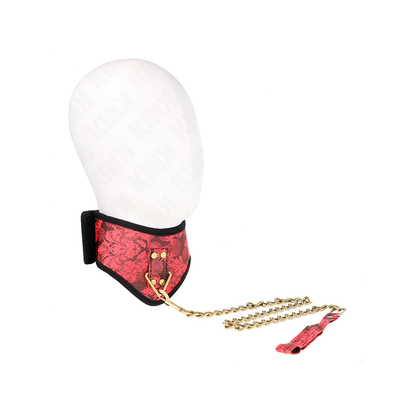 Collar Con Correa De Encaje 75 Cm Modelo Scandal 44 X 10 Cm