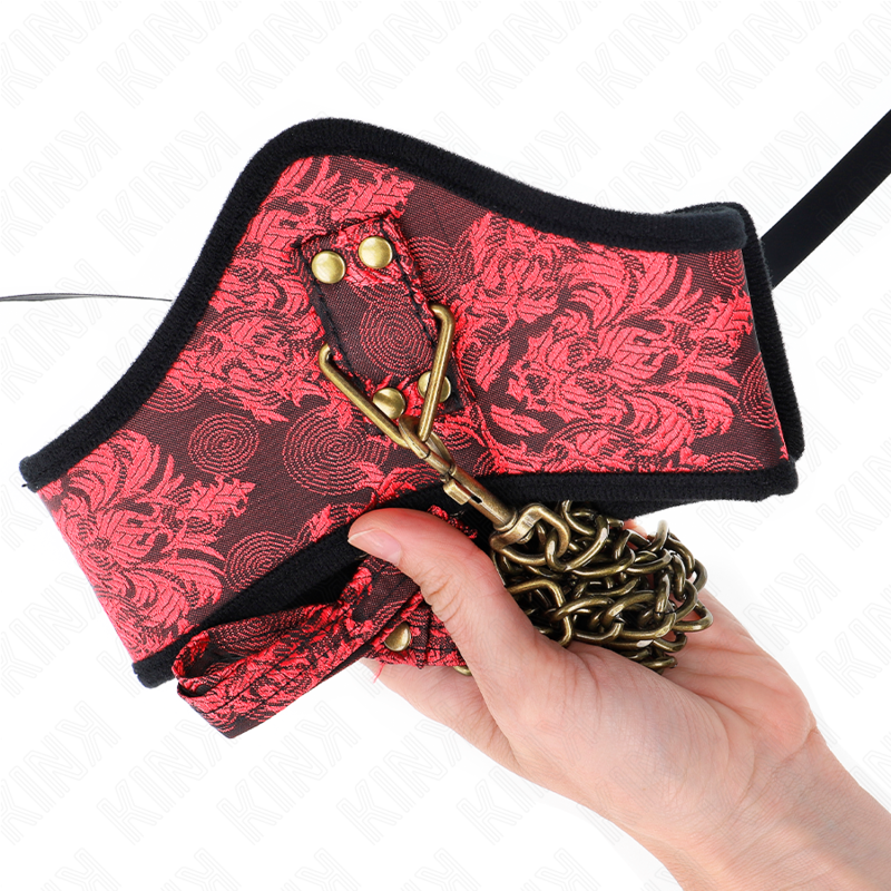 Collar Con Correa De Encaje 75 Cm Modelo Scandal 44 X 10 Cm