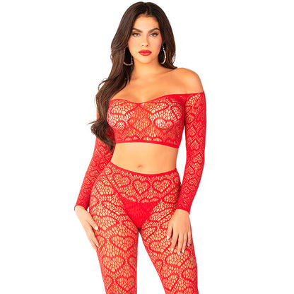 Conjunto Crop Top & Medias