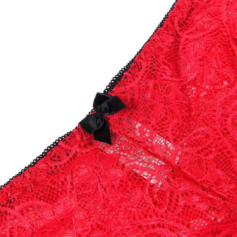 Conjunto 3 Piezas Encaje
