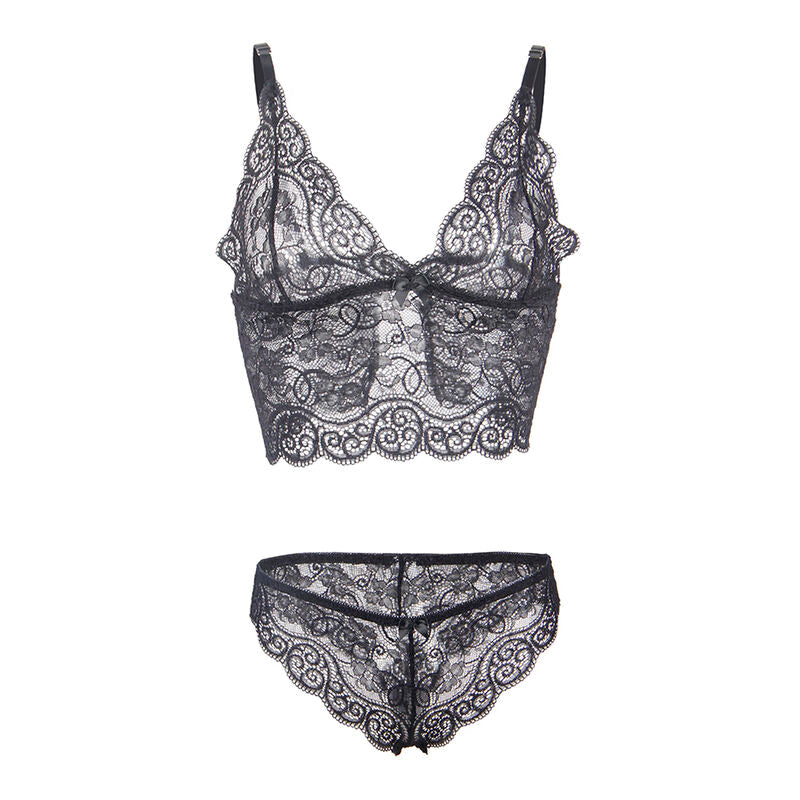 Conjunto 3 Piezas Encaje