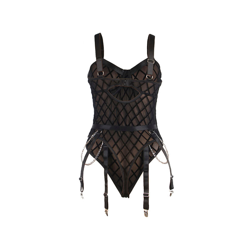 Body Con Cadenas & Liguero