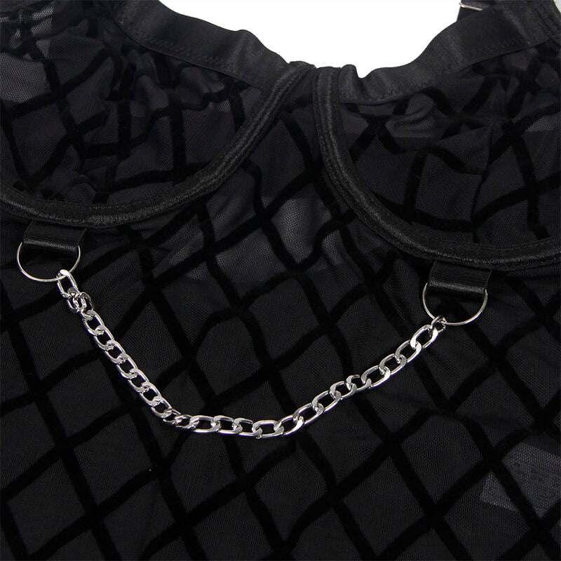 Body Con Cadenas & Liguero