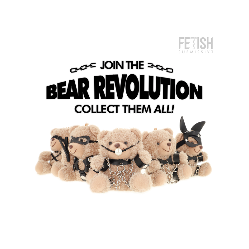 FETISH SUBMISSIVE - FOZZIE OSITO PELUCHE BDSM MODELO 3