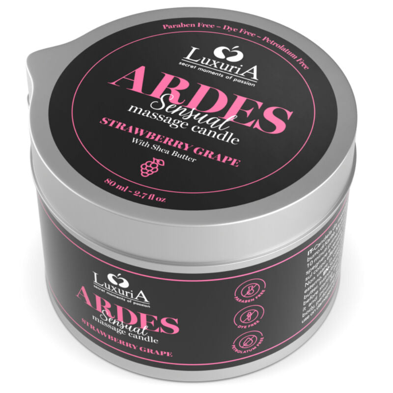 Vela Masaje Ardes Uva