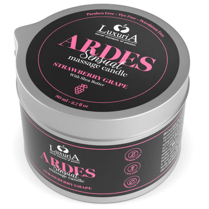 Vela Masaje Ardes Uva