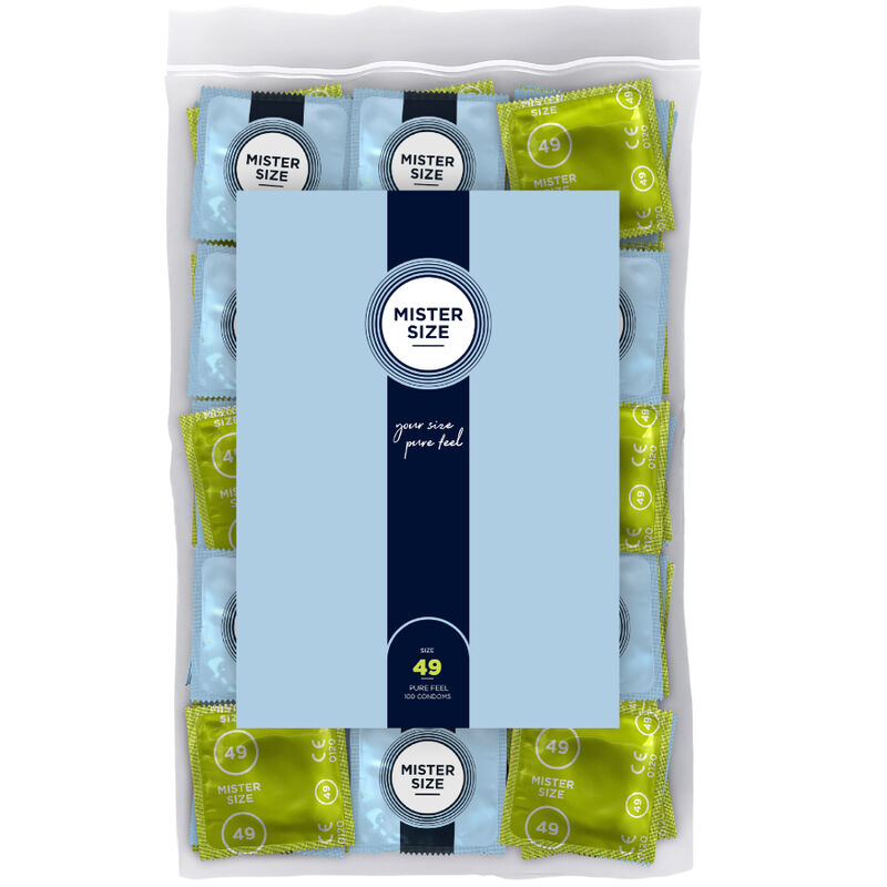 Preservativos Mister Size S 49 MM 100 Uds