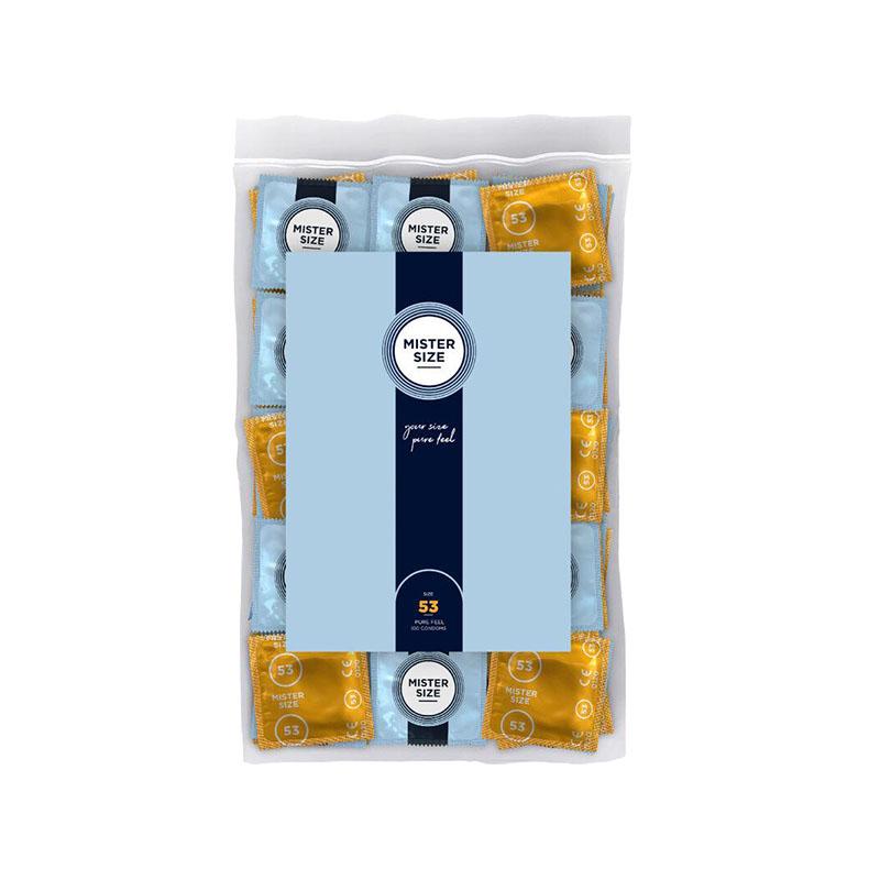 Preservativos Mister Size M 53 MM 100 Uds