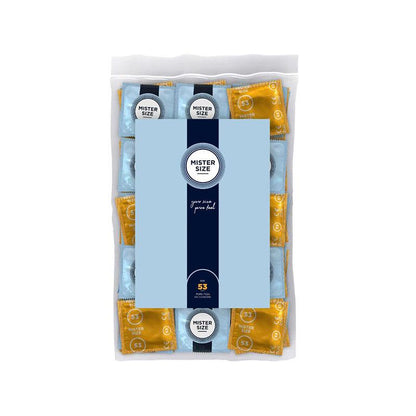 Preservativos Mister Size M 53 MM 100 Uds