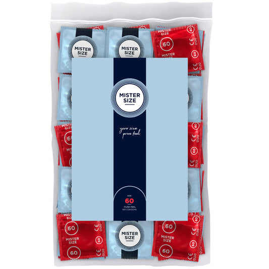 Preservativos Mister Size XL 60 MM 100 Uds