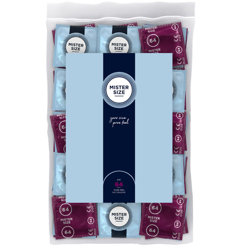 Preservativos Mister Size XXL 64 MM 100 Uds