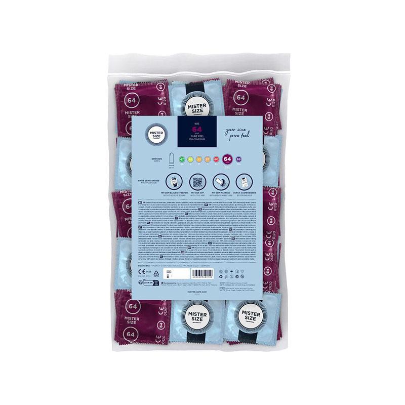 Preservativos Mister Size XXL 64 MM 100 Uds