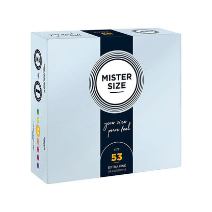 Preservativos Mister Size M 53 MM 36 Uds