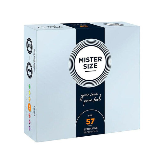 Preservativos Mister Size L 57 MM 36 Uds