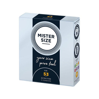 Preservativos Mister Size M 53 MM 3 Uds