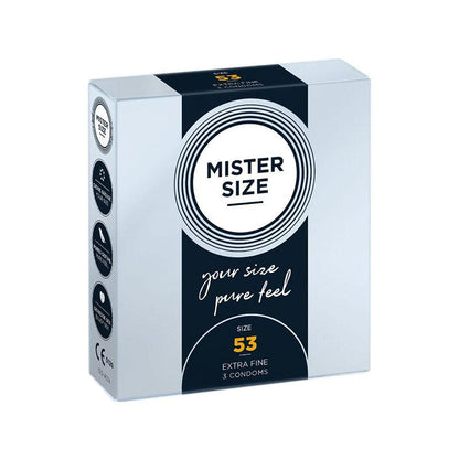 Preservativos Mister Size M 53 MM 3 Uds