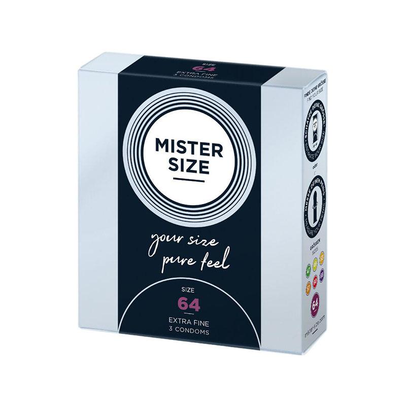 Preservativos Mister Size XXL 64 MM 3 Uds