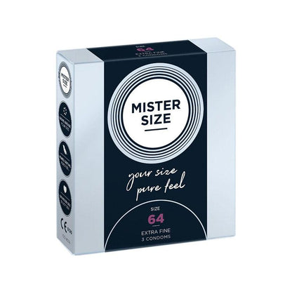Preservativos Mister Size XXL 64 MM 3 Uds