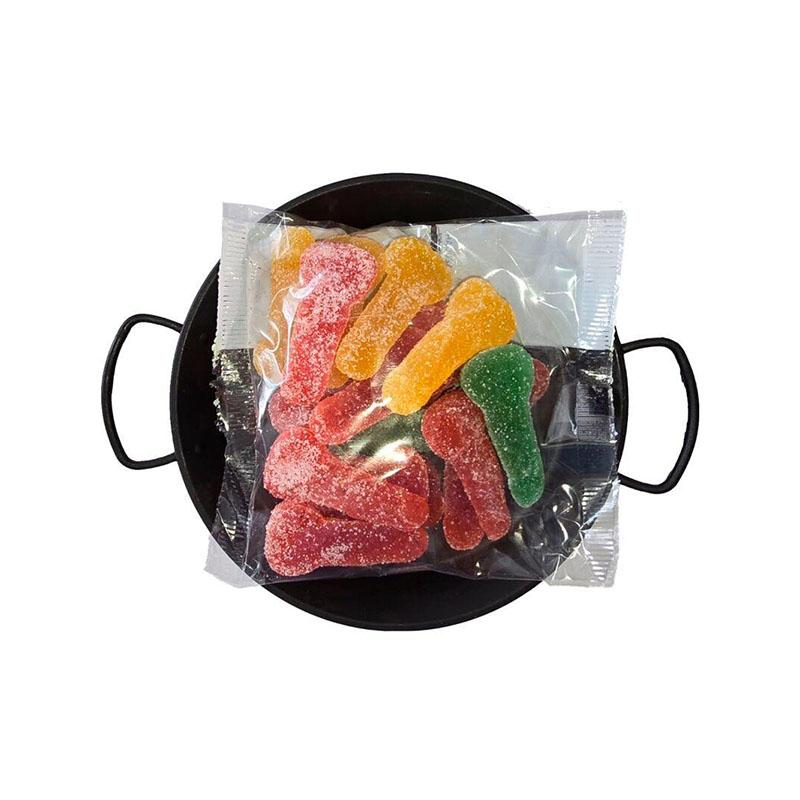 Caramelos Con Azúcar Masticables Forma Pene Diferentes Sabores