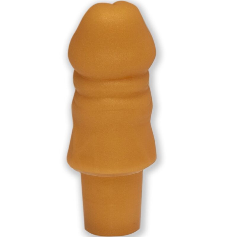 Tapón Forma Pene Dorado