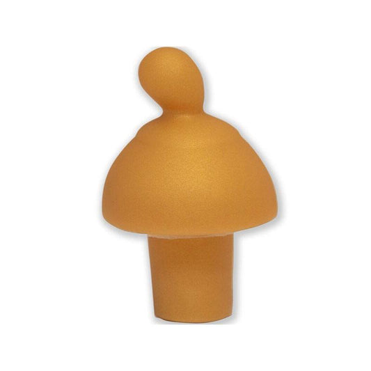 Tapón Forma Pecho Dorado