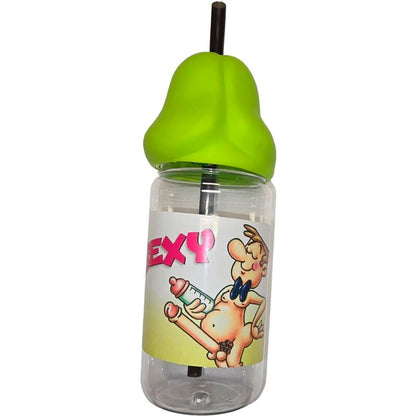 Biberón Forma Pene 360 Ml Verde