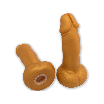 Hucha Forma Pene 22,5 Cm Dorado
