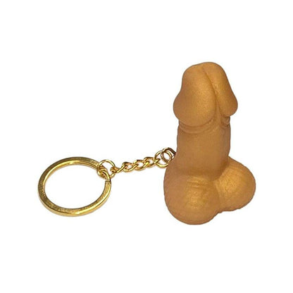 Llavero Forma Pene Dorado