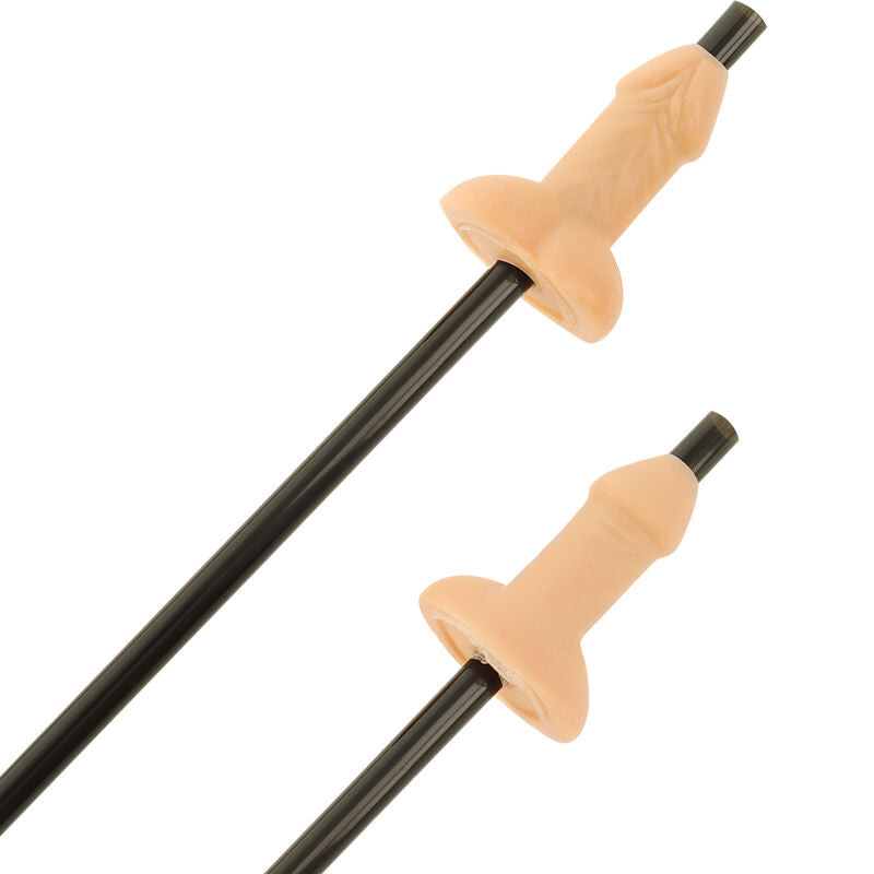 Pajitas Pene Natural - 10 Uds