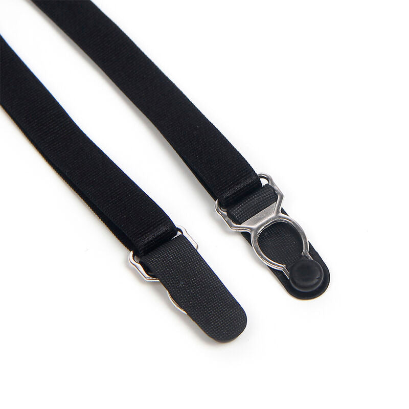 Body De Encaje Con Liguero